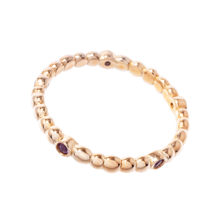 Anillo Pebbles Stackable